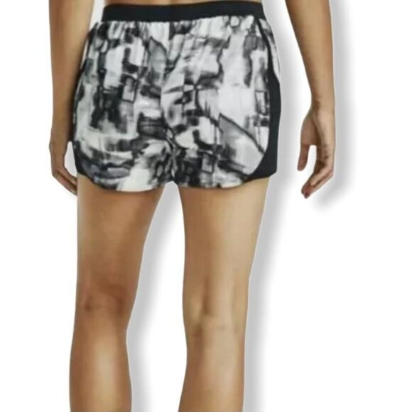 Under Armour Women's Athletic Running Shorts Activewear Gray/Black - Picture 2 of 11